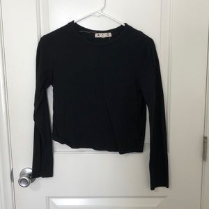 Amo long sleeve cropped top